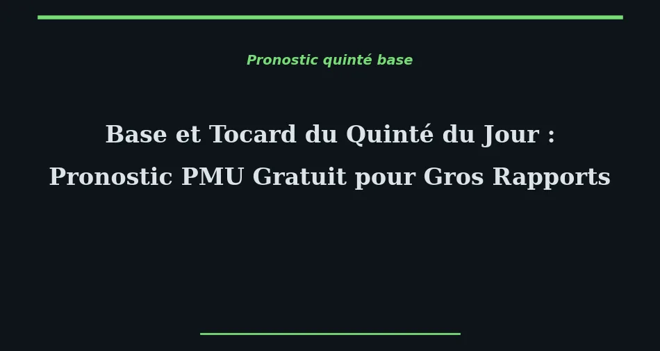 Base et tocard du quinté disputant l'arrivée serrée d'une course PMU à Vincennes sous les projecteurs